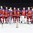 COLOGNE, GERMANY - MAY 21: Players from team Russia stand at attention during their national anthem following a 5-3 win over team Finland during bronze medal game action at the 2017 IIHF Ice Hockey World Championship. (Photo by Matt Zambonin/HHOF-IIHF Images)